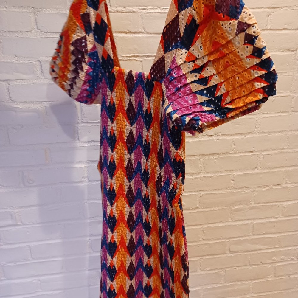 Farm Rio Lindeza Grafica Mini Dress